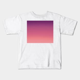 Purple and pink ombré Kids T-Shirt